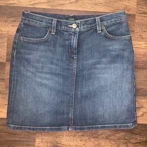 J.Crew Jean Skirt